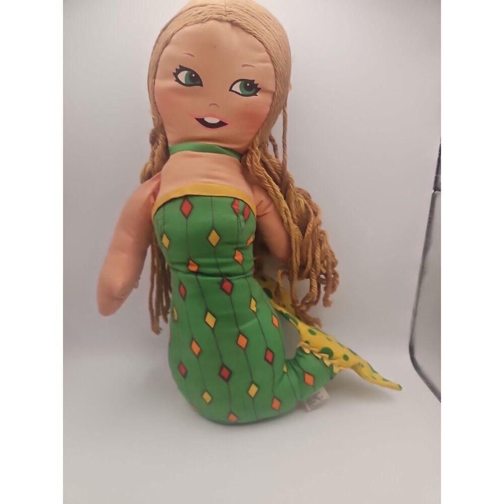 Vintage 1974 Mattel Washable Chicken OF THE Sea Mermaid Doll‎ 15"